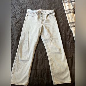 Wedgie straight light jeans Cropped size 27